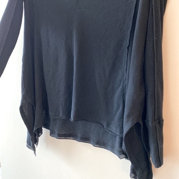 Free People We The Free Pacific Thermal in Black - Picture 8 of 11